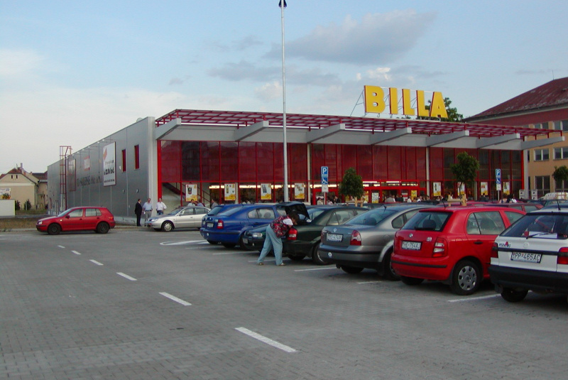 Občianske a polyfunkčné stavby / SIEŤ SUPERMARKETOV BILLA NA SLOVENSKU - foto Občianske a polyfunkčné stavby / SIEŤ SUPERMARKETOV BILLA NA SLOVENSKU - foto