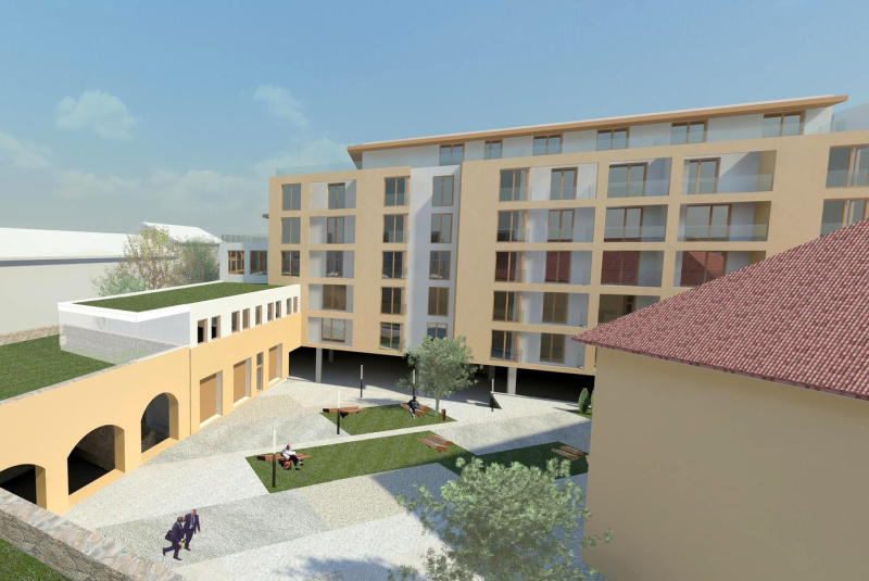 Občianske a polyfunkčné stavby / REZIDENČNÝ KOMPLEX MLYNSKÁ BAŠTA - foto Občianske a polyfunkčné stavby / REZIDENČNÝ KOMPLEX MLYNSKÁ BAŠTA - foto