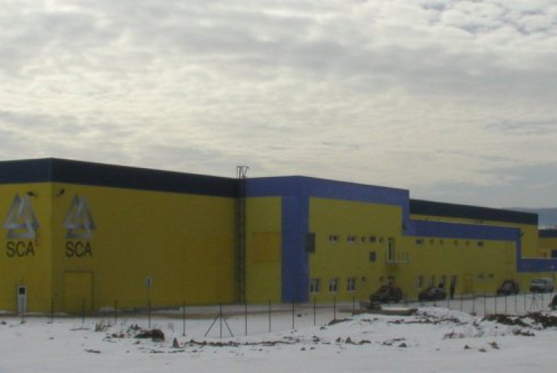Priemyselné stavby / SCA Hygiene Products, Gemerská Hôrka - Výrobná hala č.3 - foto Priemyselné stavby / SCA Hygiene Products, Gemerská Hôrka - Výrobná hala č.3 - foto