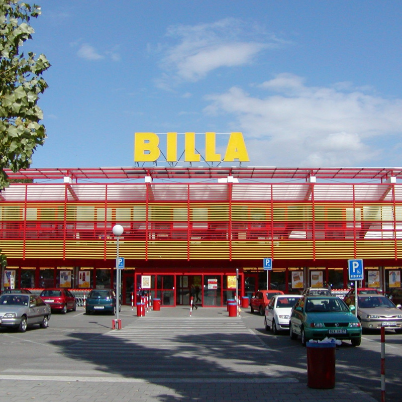 SIEŤ SUPERMARKETOV BILLA NA SLOVENSKU