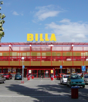 SIEŤ SUPERMARKETOV BILLA NA SLOVENSKU
